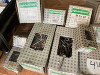 Dozen inox houtbouten en moeren - afbeelding 5 van  7