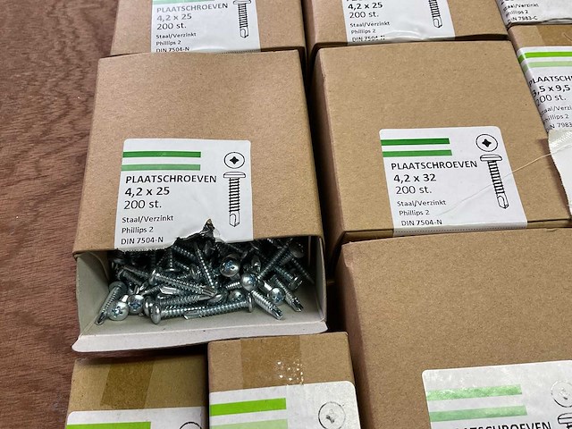Dozen plaatschroeven - afbeelding 2 van  6