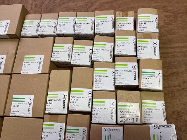 Dozen plaatschroeven - afbeelding 5 van  6