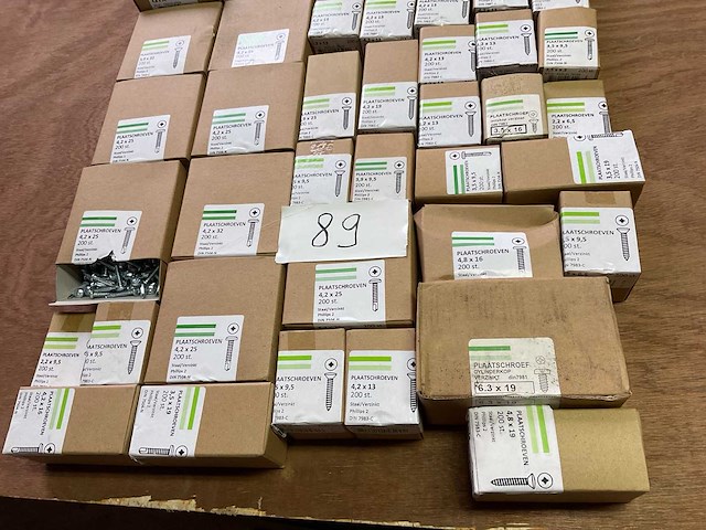 Dozen plaatschroeven - afbeelding 6 van  6