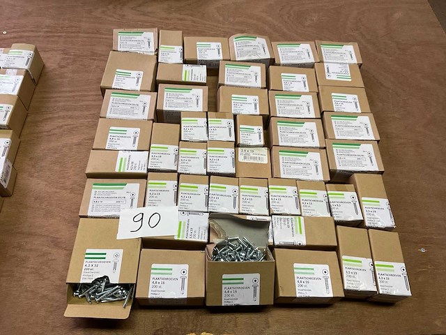 Dozen plaatschroeven - afbeelding 1 van  8