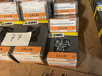 Dozen staalnagels en krammen - afbeelding 4 van  7