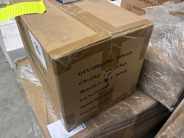 Dozen van 50 boxes met 100p alcoholpads (15xp) - afbeelding 4 van  4