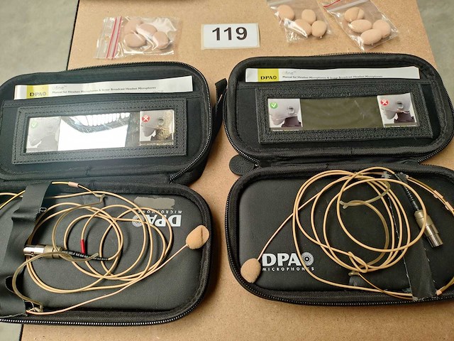 Dpa - 4088-f - 4x headset microphone - afbeelding 2 van  4