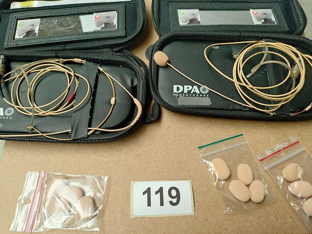 Dpa - 4088-f - 4x headset microphone - afbeelding 3 van  4