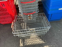 Draad winkelmandjes (40x) - afbeelding 1 van  3