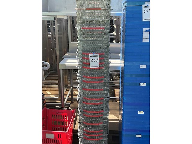 Draad winkelmandjes (40x) - afbeelding 2 van  3