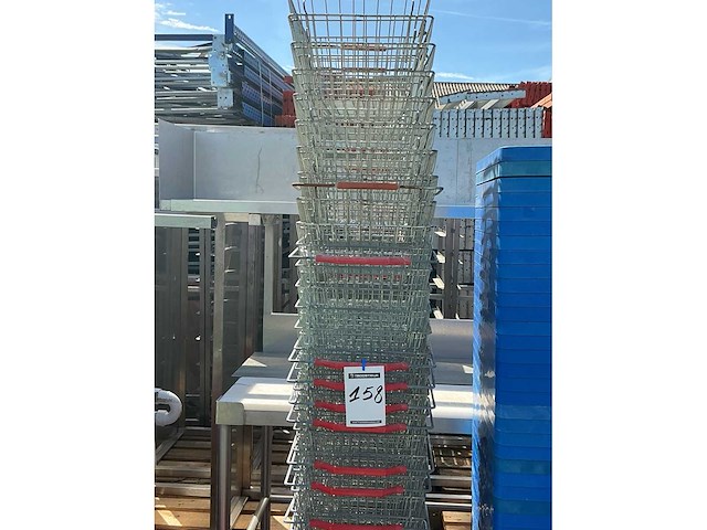 Draad winkelmandjes (40x) - afbeelding 3 van  3