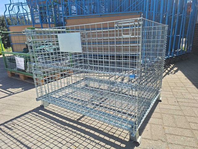 Draadcontainer 2st - 120x100x90cm - afbeelding 1 van  4