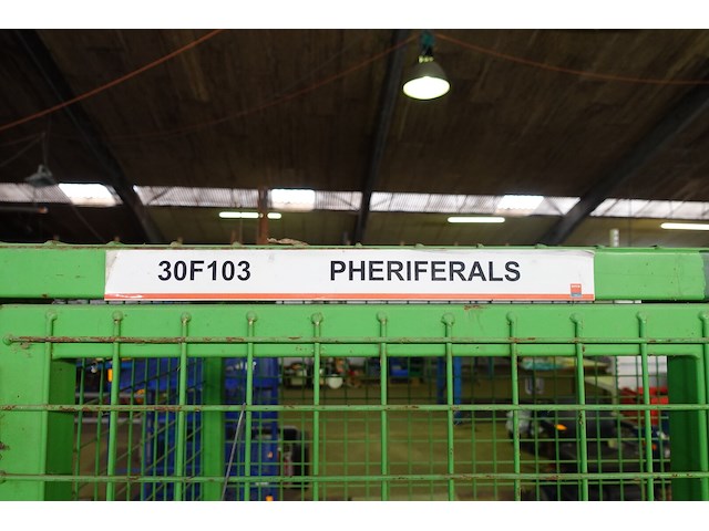 Draadkooi met 2 deuren op wielen l. 1,24 x h. 1,80 x b. 0,80 m - afbeelding 4 van  5