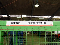 Draadkooi met 2 deuren op wielen l. 1,24 x h. 1,80 x b. 0,80 m - afbeelding 4 van  5