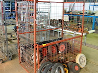 Draadkooi met diverse wielen - afbeelding 5 van  5