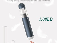 Draadloze handstofzuiger 3in1 blauw - afbeelding 3 van  8