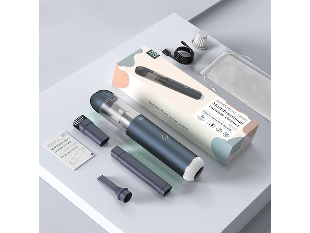 Draadloze handstofzuiger 3in1 blauw - afbeelding 2 van  8