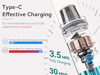 Draadloze handstofzuiger 3in1 blauw - afbeelding 6 van  8