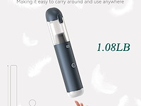 Draadloze handstofzuiger 3in1 blauw - afbeelding 3 van  8