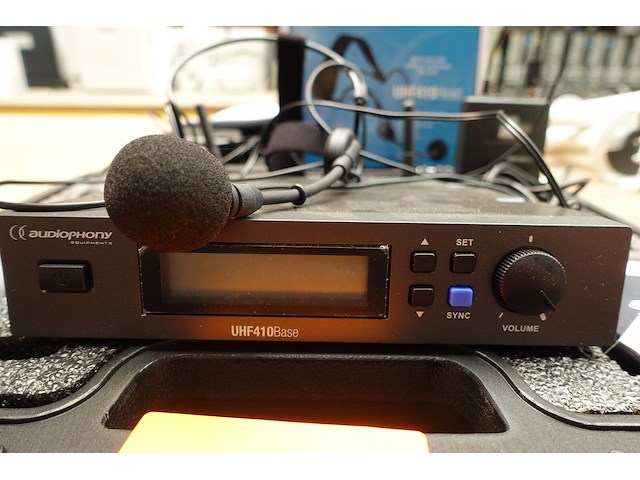 Draadloze headset + microfoonset - afbeelding 4 van  7