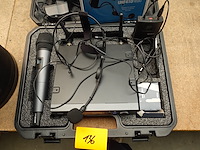 Draadloze headset + microfoonset - afbeelding 7 van  7