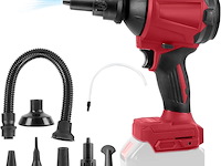 Draadloze stofblazer voor milwaukee, 18v accu