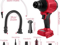 Draadloze stofblazer voor milwaukee, 18v accu - afbeelding 3 van  6