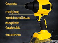 Draadloze stofblazer - afbeelding 2 van  5