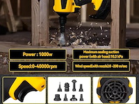 Draadloze stofblazer - afbeelding 5 van  5