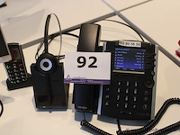 Draadloze telefoon - emporia - hd voice headset met basisstation - jabra vast telefoon - polycom - afbeelding 1 van  1