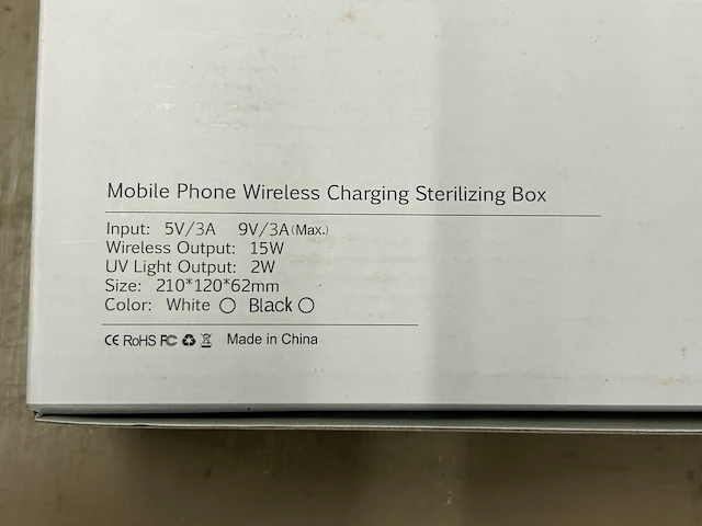 Draadloze telefoon oplader qualcomm - afbeelding 2 van  2