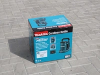 Draadloze waterkoker makita kt001gz xgt 40v 0.8l in doos nieuw