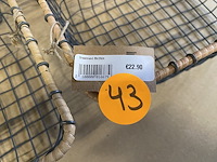 Draadmanden 30x23cm (4st) + marmer houten set - afbeelding 3 van  4