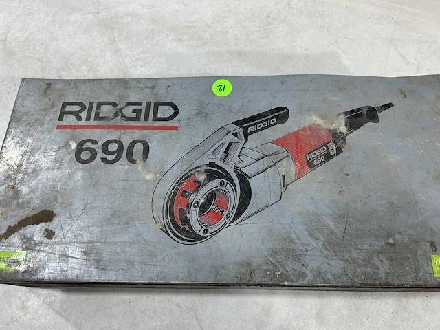 Draadsnij machine ridgid 690 - afbeelding 2 van  2