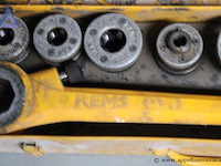 Draadsnijset - rems - eva toebehoren - snijkoppen, transportkoffer - afbeelding 2 van  2