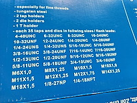 Draadtapset 110 delig metrisch - afbeelding 4 van  5