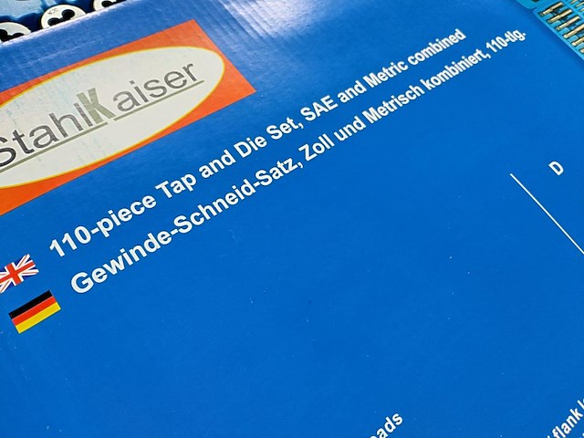 Draadtapset 110 delig metrisch - afbeelding 5 van  5