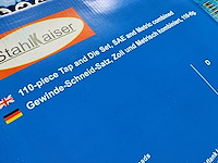 Draadtapset 110 delig metrisch - afbeelding 5 van  5