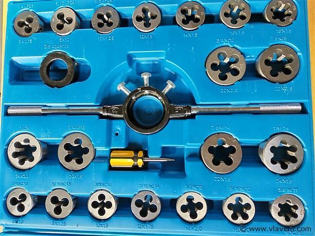 Draadtapset 45 delig metrisch - afbeelding 3 van  5