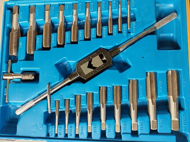 Draadtapset 45 delig metrisch - afbeelding 2 van  5