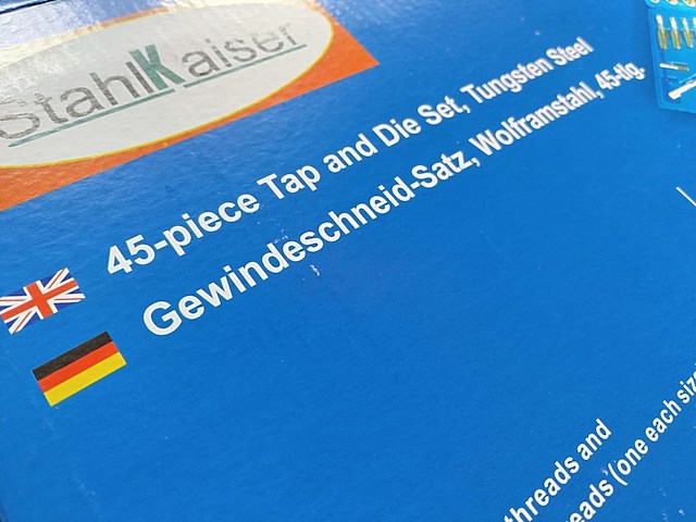 Draadtapset 45 delig metrisch - afbeelding 5 van  5