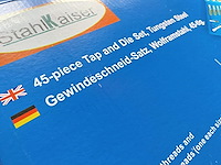 Draadtapset 45 delig metrisch - afbeelding 5 van  5