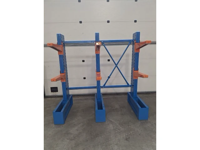 Draagarmstelling 3kolommen, 3 niveaus 500mm - afbeelding 1 van  2