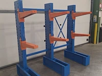 Draagarmstelling 3kolommen, 3 niveaus 500mm - afbeelding 2 van  2