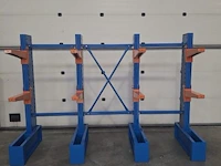 Draagarmstelling 4kolommen, 3 niveaus 500mm
