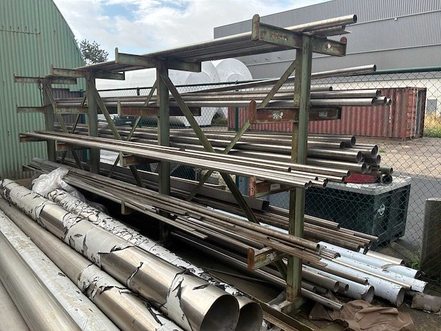 Draagarmstelling met inhoud (inox) (2x) - afbeelding 3 van  10