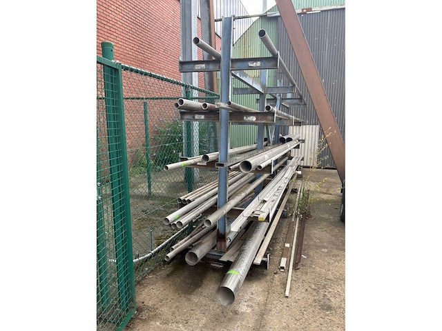 Draagarmstelling met inhoud (inox) (2x) - afbeelding 2 van  9
