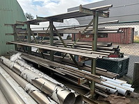 Draagarmstelling met inhoud (inox) (2x) - afbeelding 3 van  9