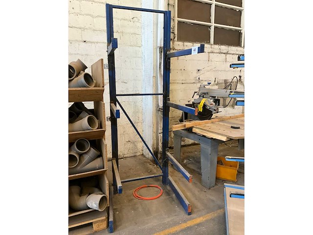 Draagarmstelling + transportkar - afbeelding 1 van  2