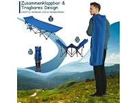 Draagbaar kampeerbed - stevig (272 kg) - afbeelding 3 van  6
