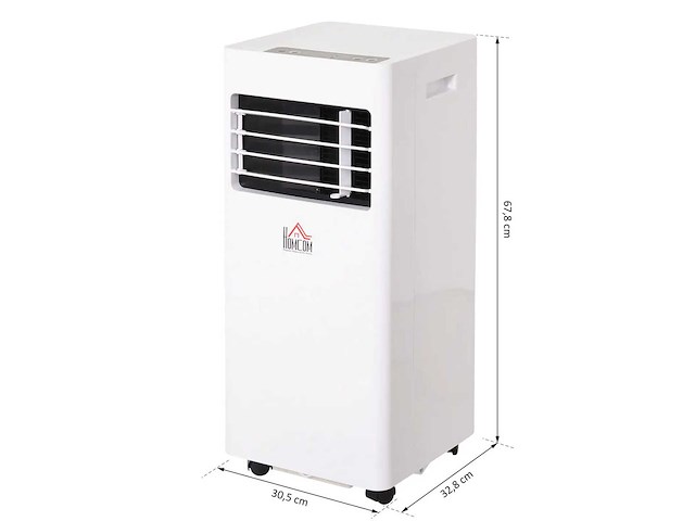 Draagbare airconditioner 7.000 btu/u 780 w - ventilator, luchtontvochtiger - afbeelding 3 van  6