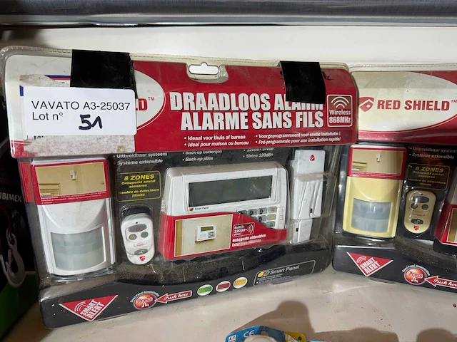Draagbare alarmen ingesteld - afbeelding 4 van  8