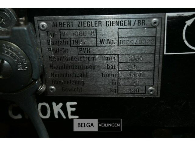 Draagbare bluspomp ziegler - afbeelding 6 van  6